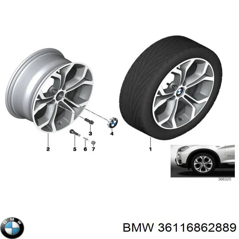  BMW 36116862889 preço, a partir de 482,66 USD
