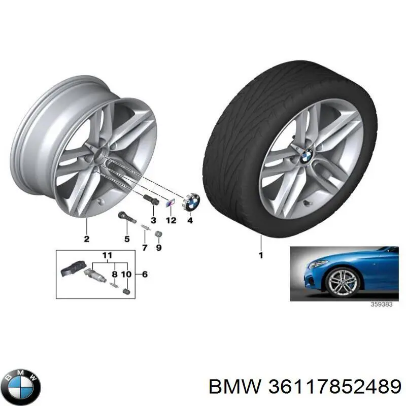  BMW 36117852489 preço, a partir de 615,50 USD