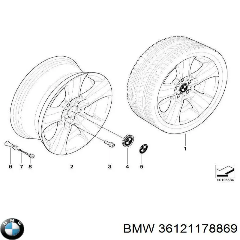 BMW 36121178869 preço, a partir de 6,46 USD