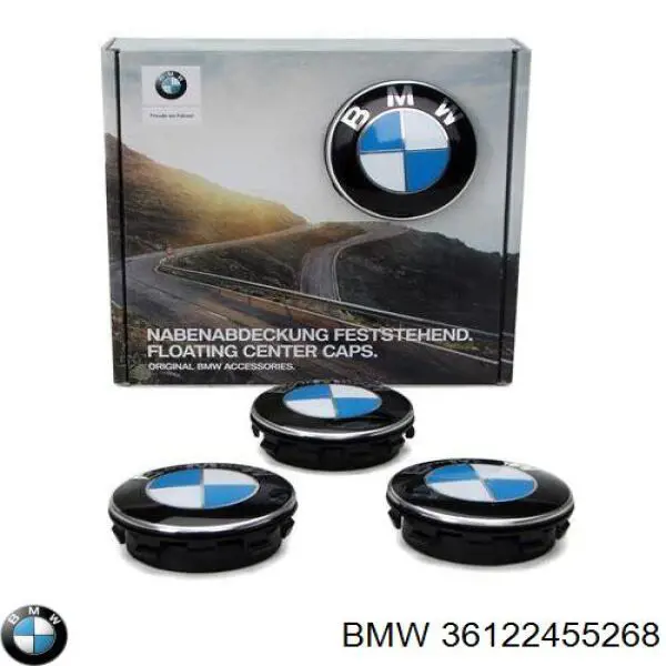 36122455268 BMW Coberta de disco de roda
