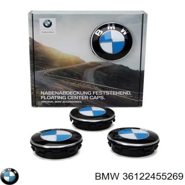 Compre 36122455269 BMW Coberta de disco de roda