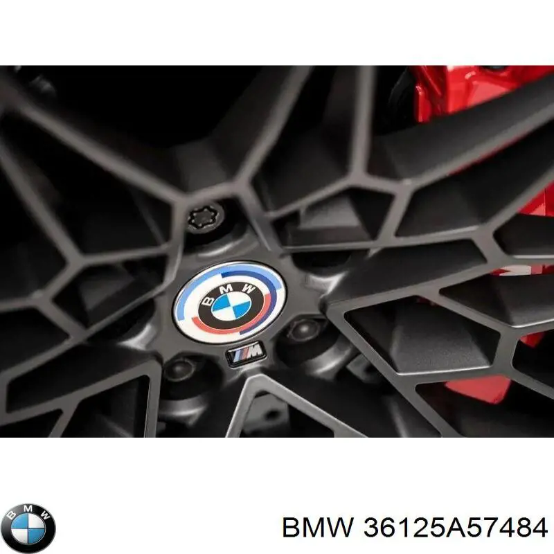 36125A57484 BMW Moldura dilatadora de arco da roda, kit