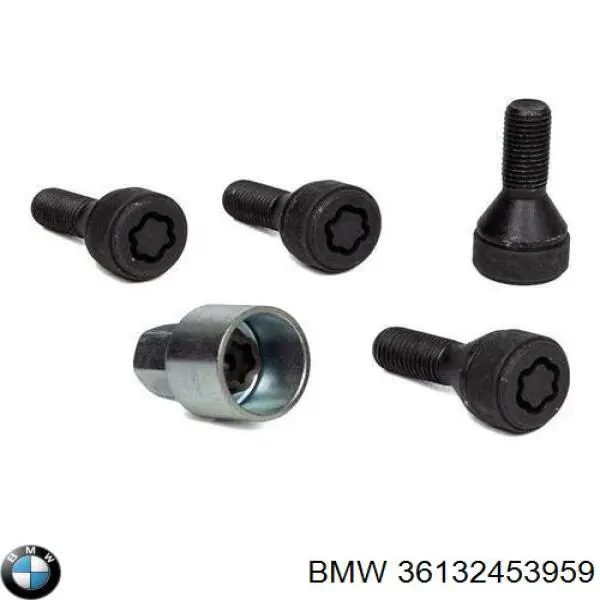 36132453959 BMW Parafuso de roda