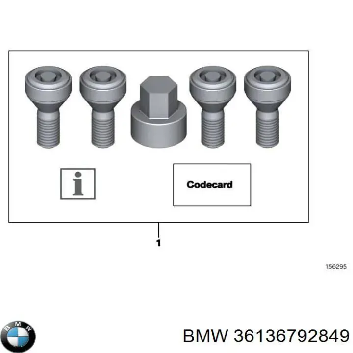 Parafuso de roda BMW 36136792849 preço, a partir de 90,87 USD