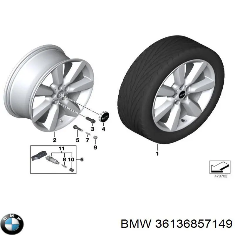  BMW 36136857149 preço, a partir de 28,80 USD