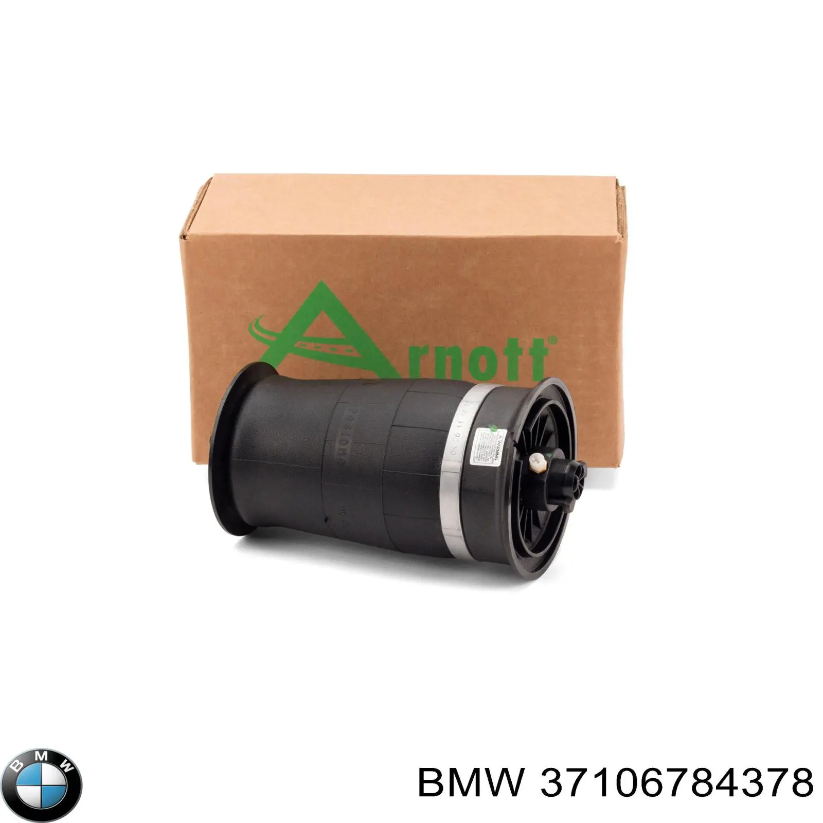 Coxim pneumático (suspensão de lâminas pneumática) do eixo traseiro 432061 IPD