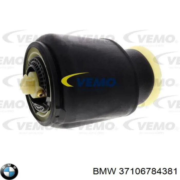 Coxim pneumático (suspensão de lâminas pneumática) do eixo traseiro BMW 37106784381 preço, a partir de 226,30 USD
