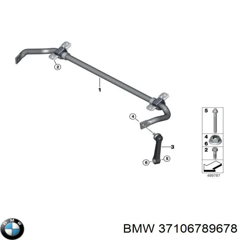 Porca de fixação de tubo de admissão do silenciador (de calças) BMW 37106789678 preço, a partir de 2,52 USD