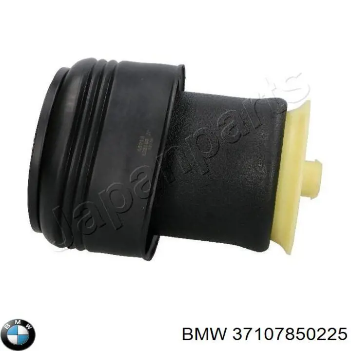 Coxim pneumático (suspensão de lâminas pneumática) do eixo traseiro 37107850225 BMW