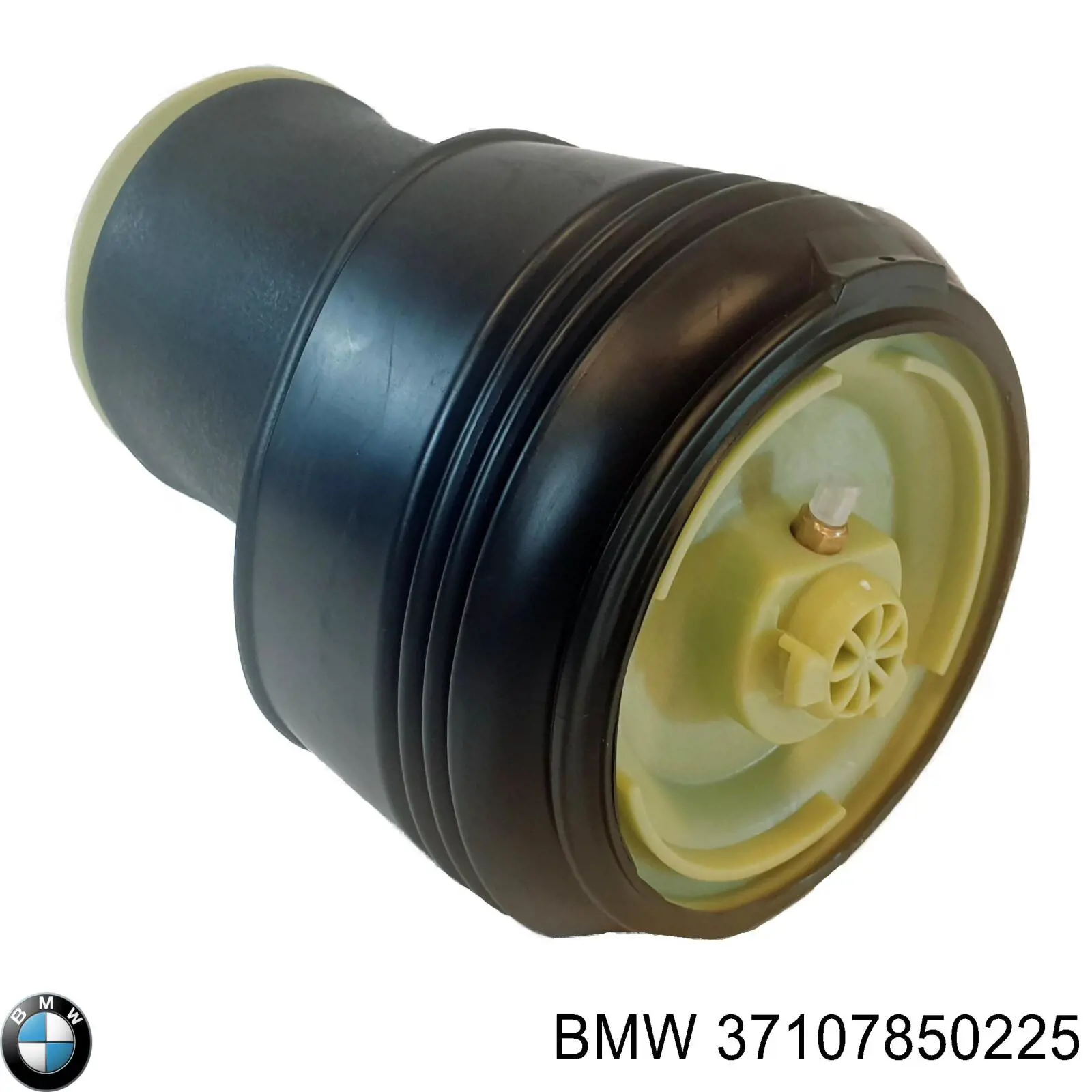 Coxim pneumático (suspensão de lâminas pneumática) do eixo traseiro BMW 37107850225