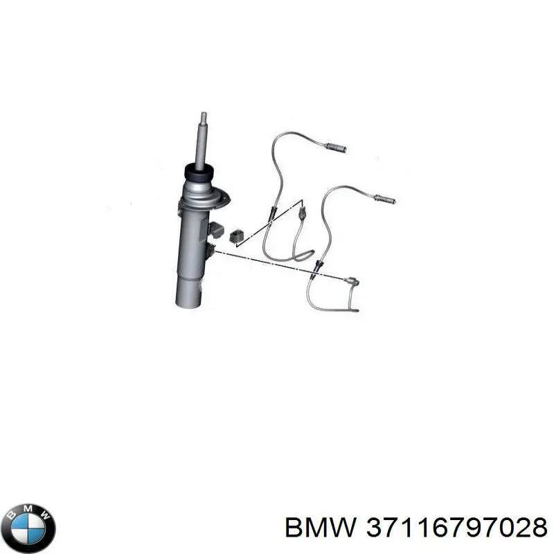 Amortecedor dianteiro direito BMW 37116797028 preço, a partir de 238,85 USD