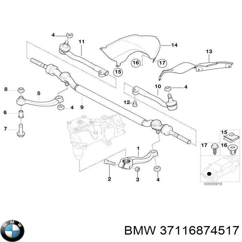 Amortecedor dianteiro esquerdo BMW 37116874517 preço, a partir de 782,88 USD