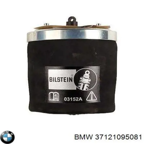 37121095081 BMW Coxim pneumático (suspensão de lâminas pneumática) do eixo traseiro
