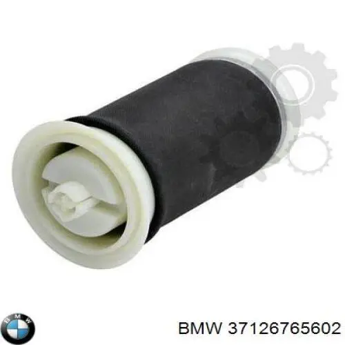 Compre 37126765602 BMW Coxim pneumático (suspensão de lâminas pneumática) do eixo traseiro