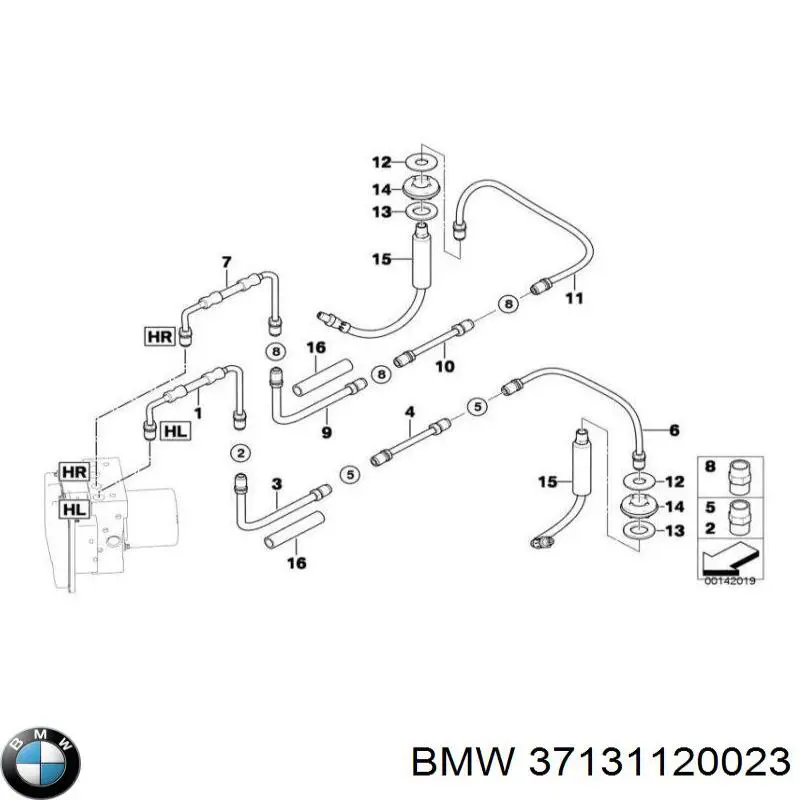 Bota de proteção de amortecedor traseiro BMW 37131120023 preço, a partir de 16,30 USD