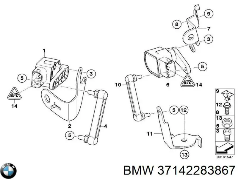 Barra dianteira de sensor do nível de posição de carroçaria BMW 37142283867 preço, a partir de 30,25 USD