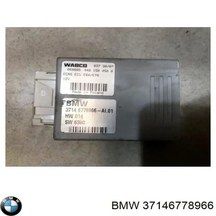 Unidade de controlo de suspensão pneumática BMW 37146778966 preço, a partir de 135,67 USD