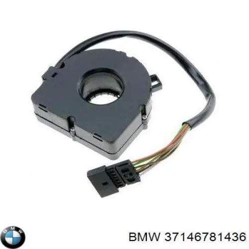 Sensor do ângulo de viragem do volante de direção 37146781436 BMW