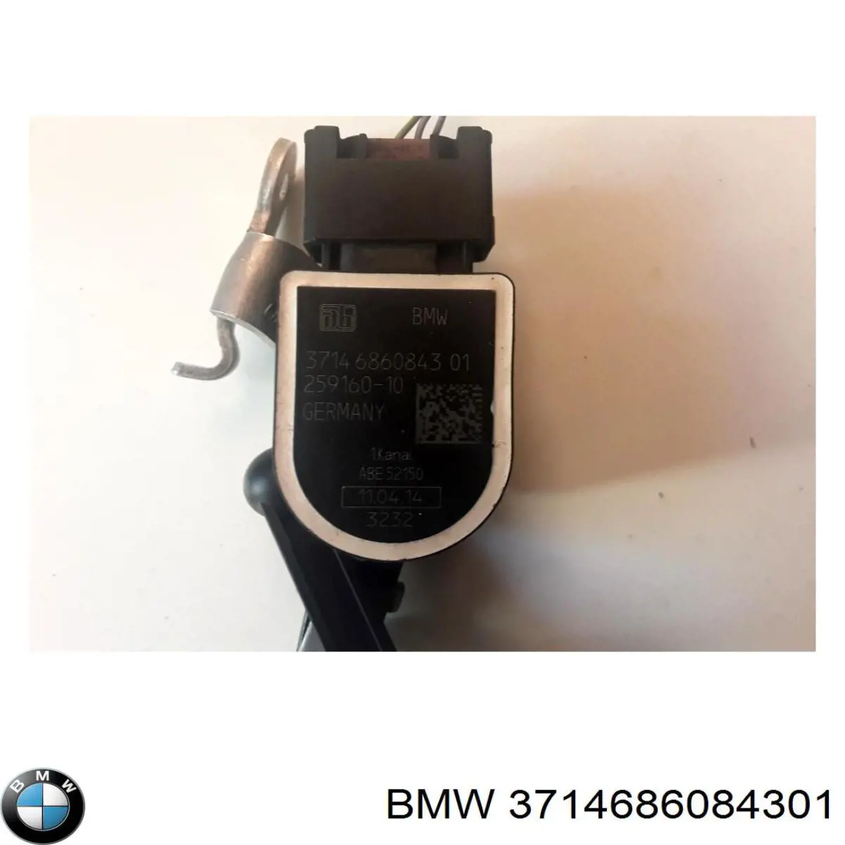 3714686084301 BMW Sensor dianteiro do nível de posição de carroçaria
