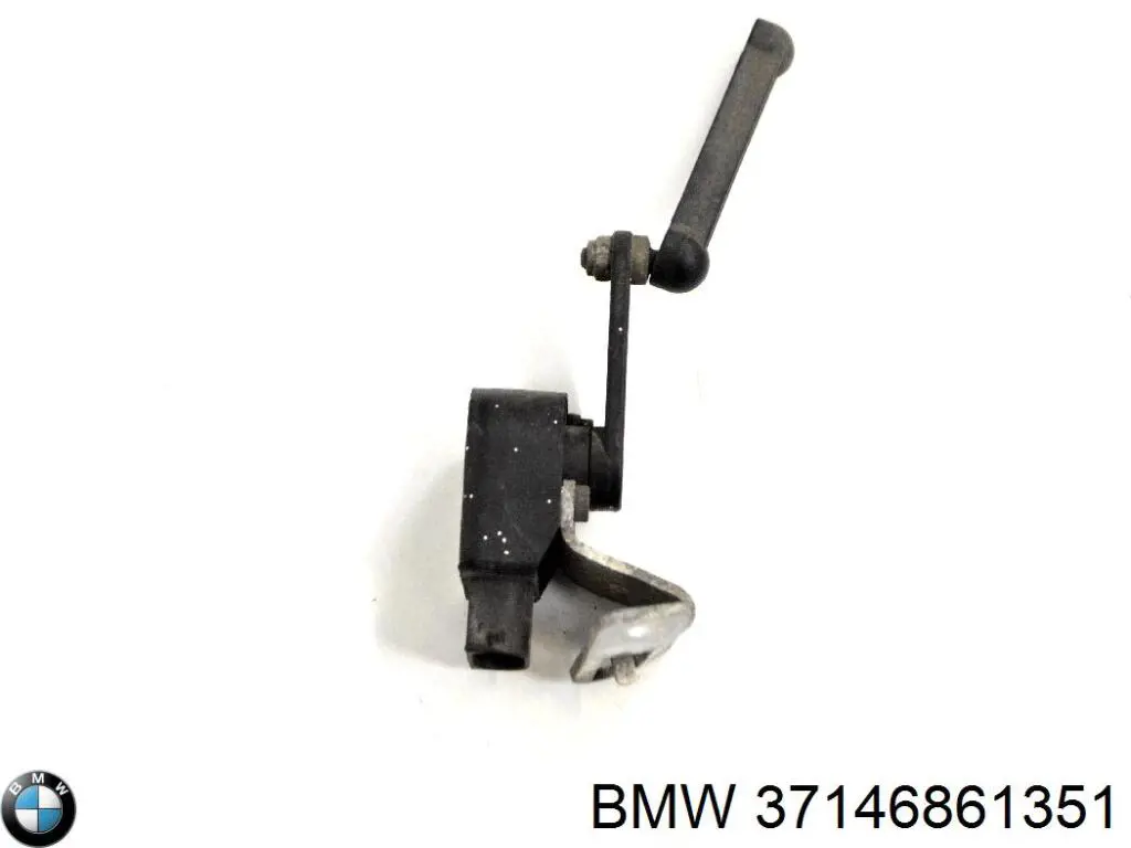 Sensor dianteiro do nível de posição de carroçaria 37146861351 BMW