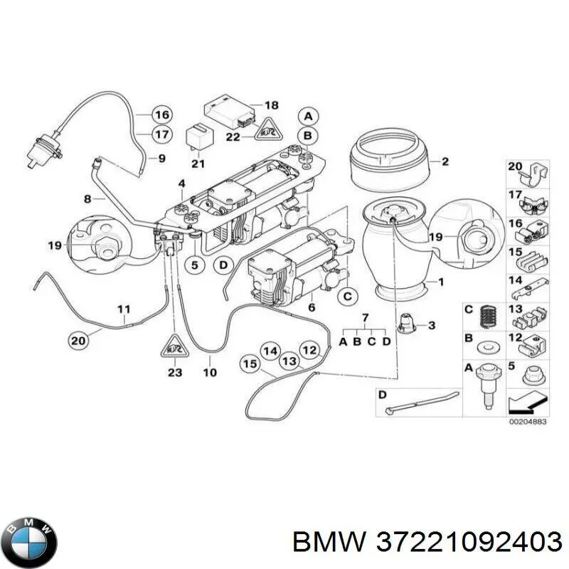 Compre 37221092403 BMW 