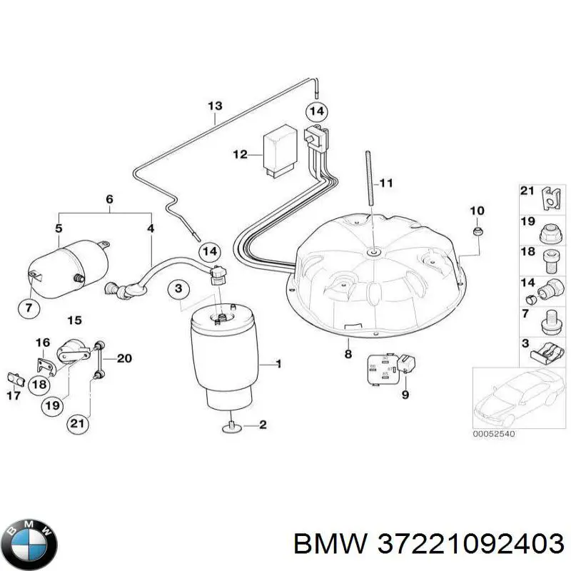  BMW 37221092403 preço, a partir de 8,94 USD