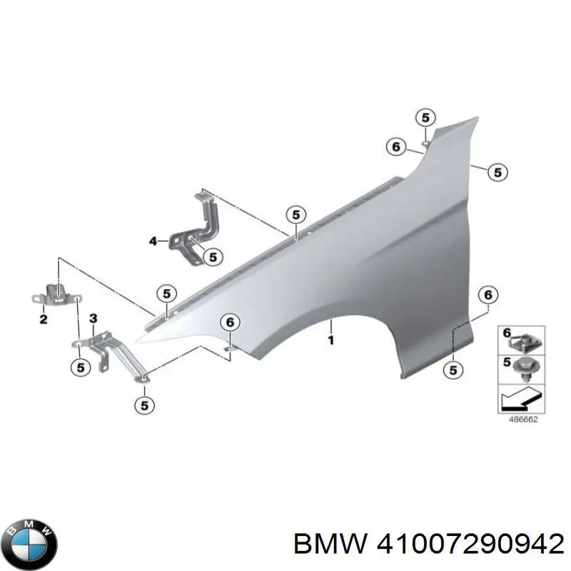 Capota BMW 41007290942 preço, a partir de 560,73 USD