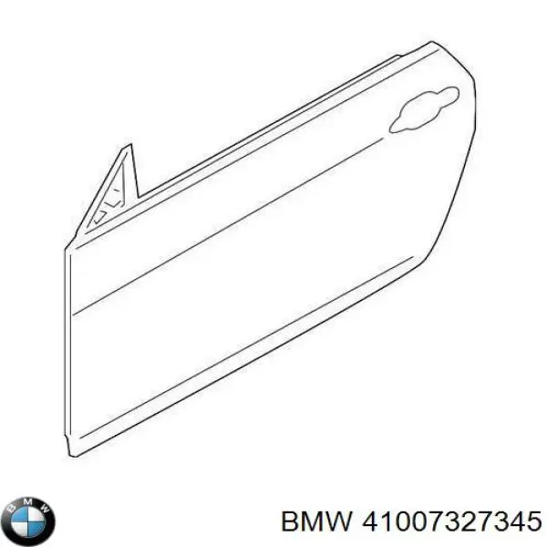 Porta dianteira esquerda BMW 41007327345 preço, a partir de 920,17 USD