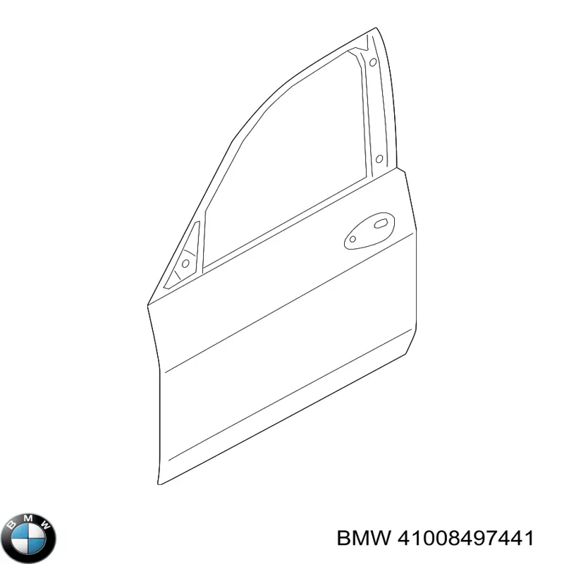 Porta dianteira esquerda BMW 41008497441 preço, a partir de 1305,87 USD