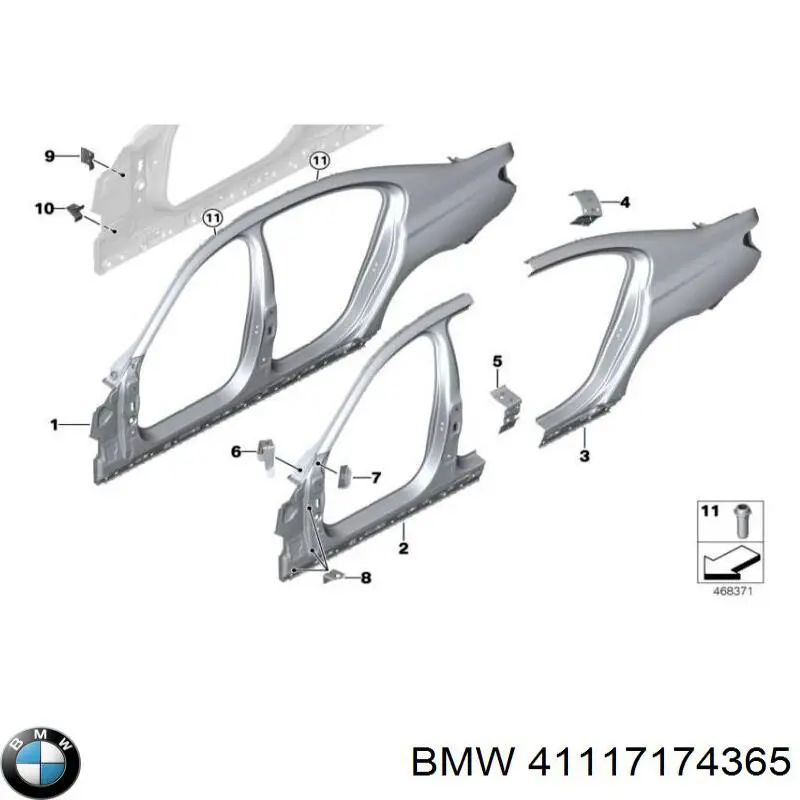  BMW 41117174365 preço, a partir de 45,39 USD