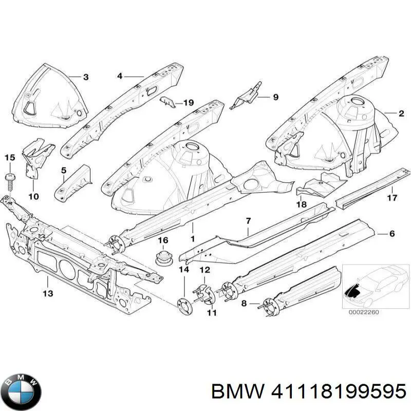  BMW 41118199595 preço, a partir de 120,99 USD