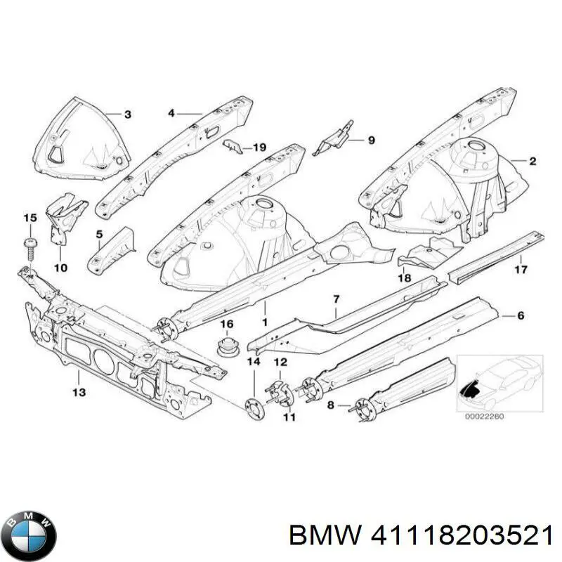  BMW 41118203521 preço, a partir de 57,82 USD