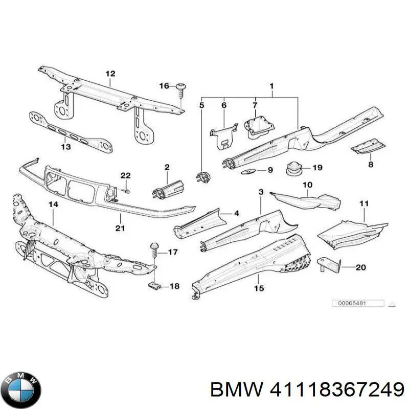  BMW 41118367249 preço, a partir de  