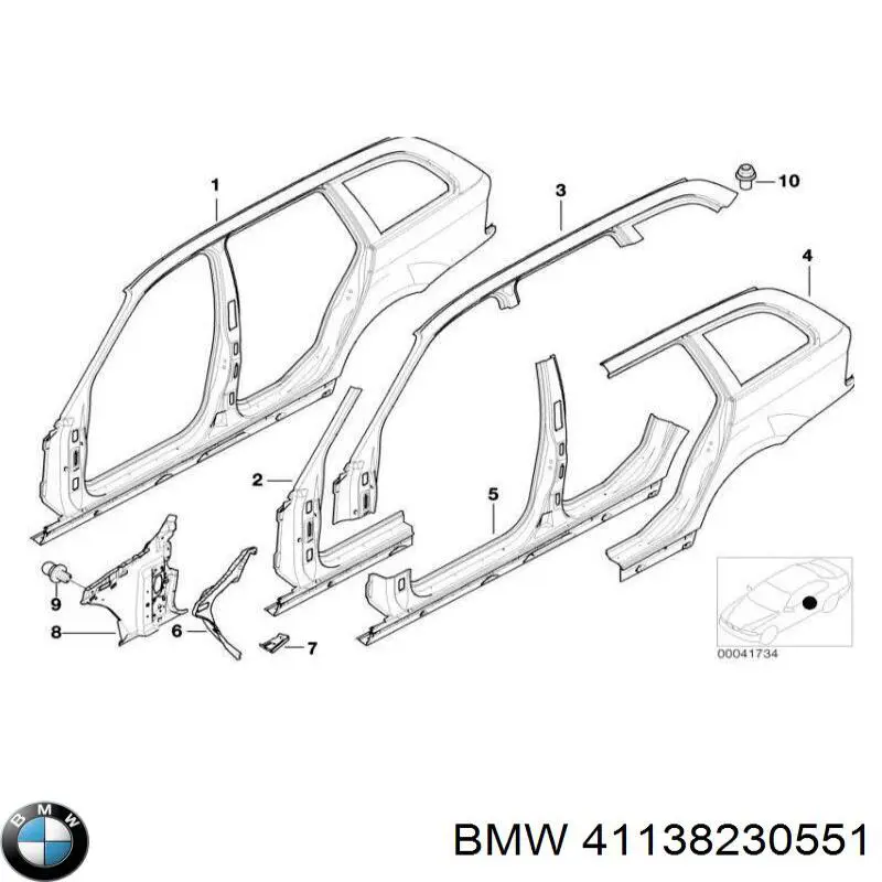  BMW 41138230551 preço, a partir de 89,03 USD