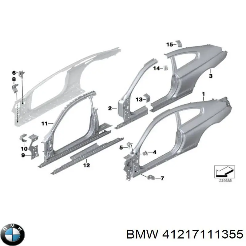 Compre 41217111355 BMW 