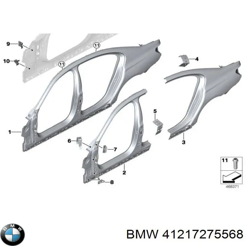  BMW 41217275568 preço, a partir de 58,35 USD