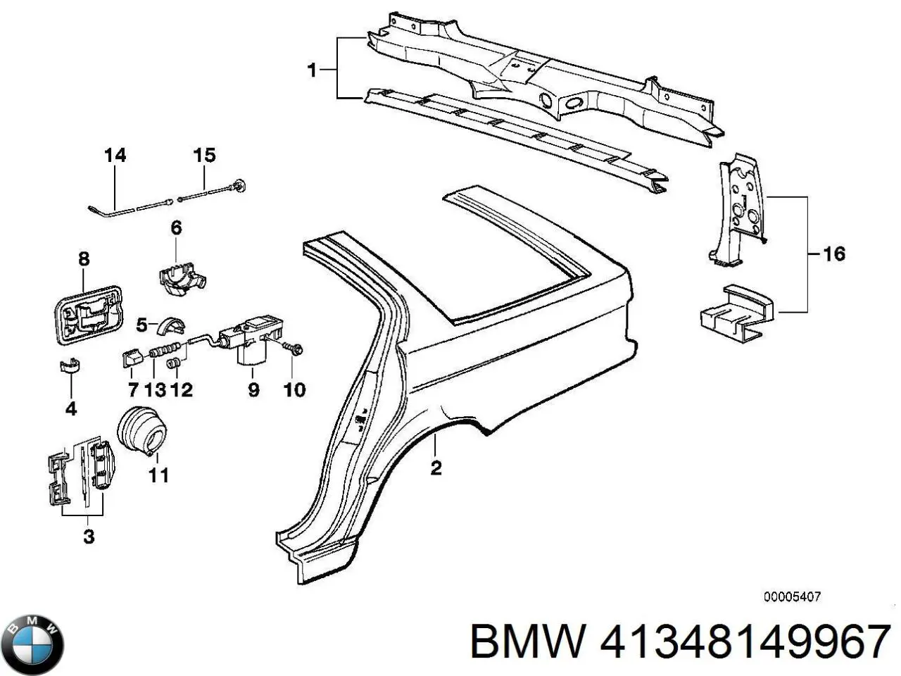  BMW 41348149967 preço, a partir de 101,21 USD