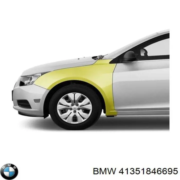 Pára-lama dianteiro esquerdo BMW 3  E21