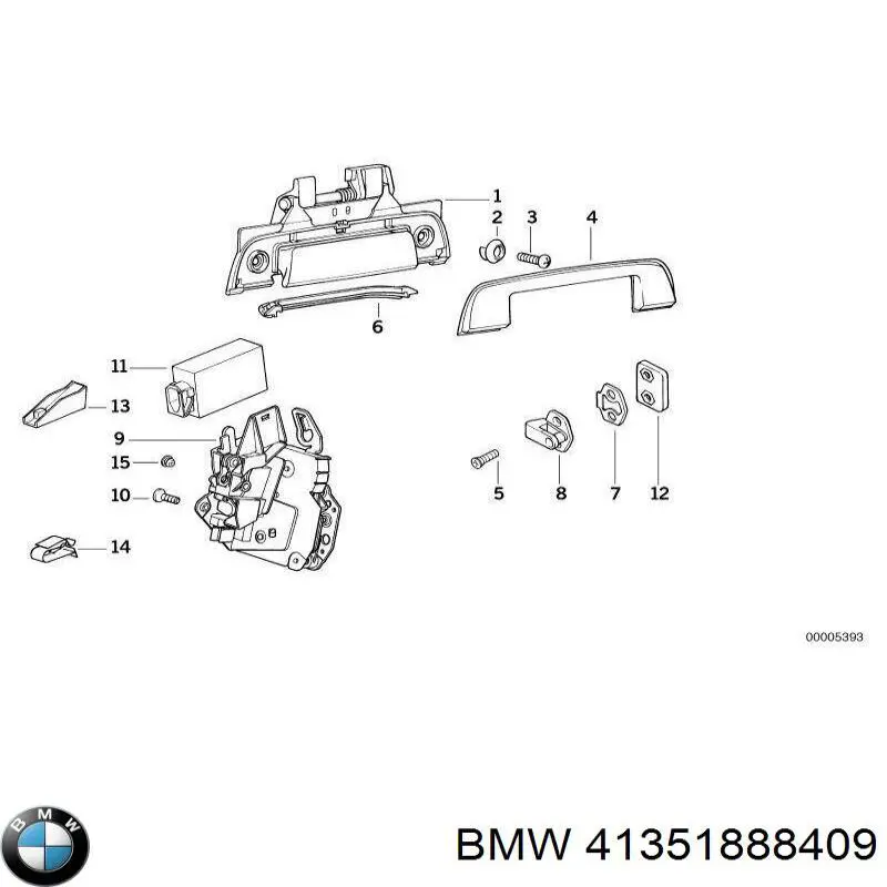 Compre 41351888409 BMW 