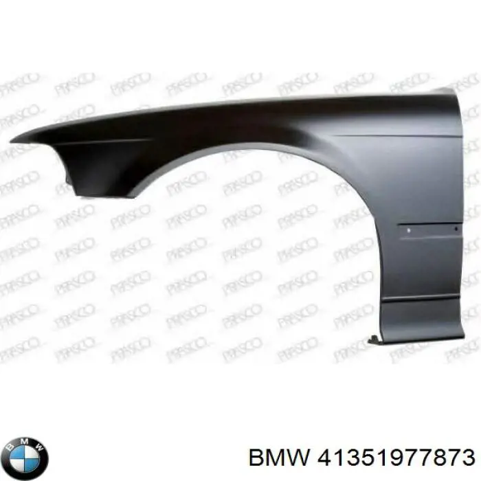Pára-lama dianteiro esquerdo BMW 41351977873 preço, a partir de 78,94 USD