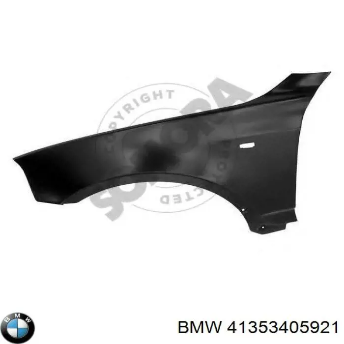 Pára-lama dianteiro esquerdo BMW 41353405921 preço, a partir de 218,77 USD