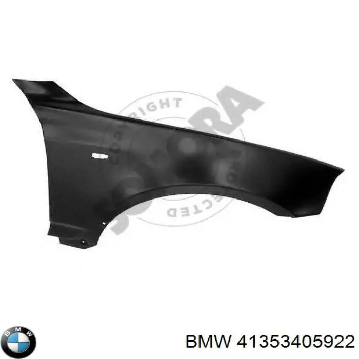 Pára-lama dianteiro direito BMW 41353405922 preço, a partir de 220,16 USD