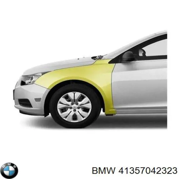 Compre 41357042323 BMW Pára-lama dianteiro esquerdo