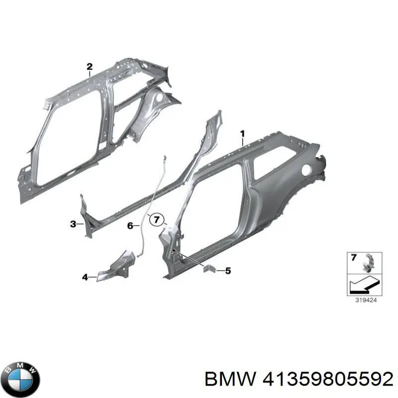 41359805592 BMW 