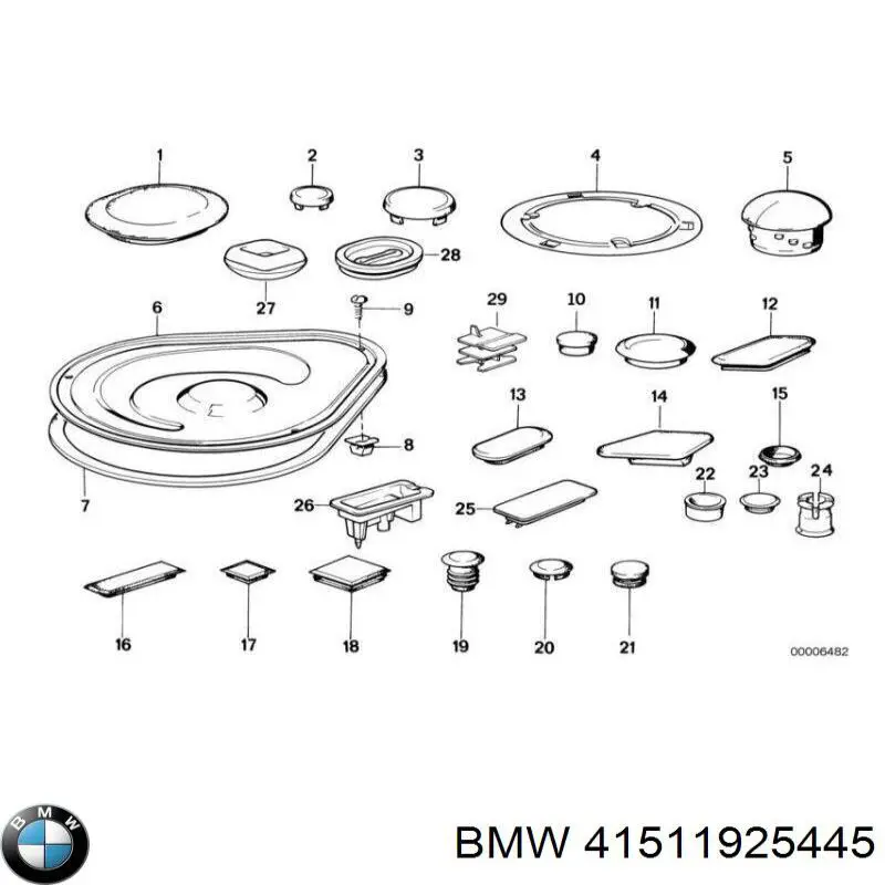 Compre 41511925445 BMW 