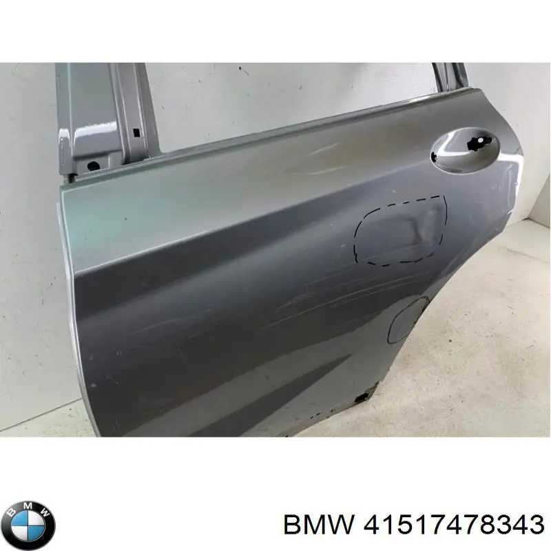 41517478343 BMW Porta traseira esquerda