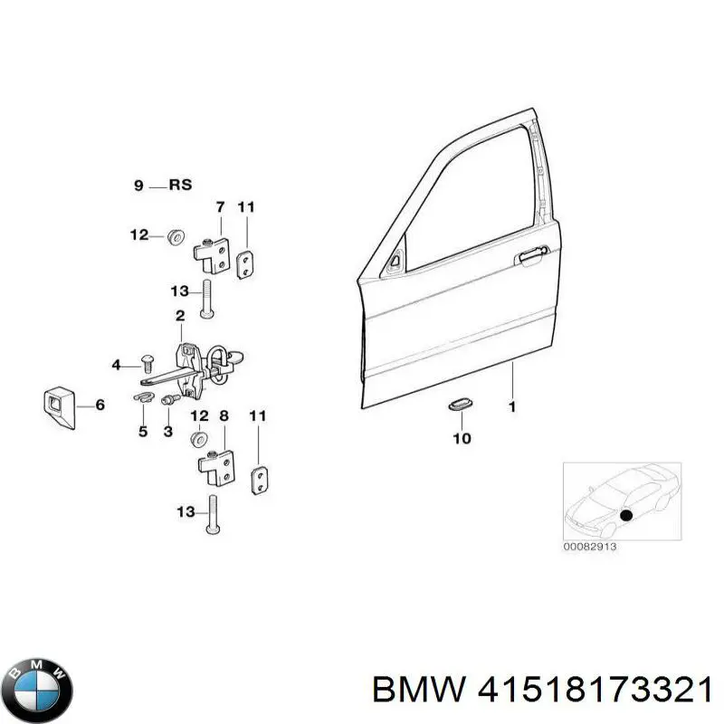 BMW 41518173321 preço, a partir de 7,36 USD