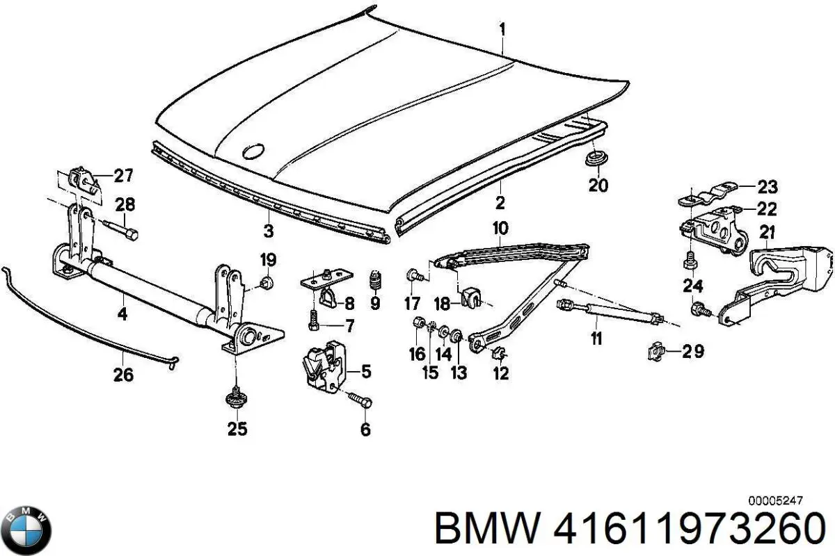 BMW 41611973260 preço, a partir de 7,84 USD