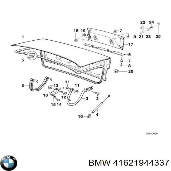  BMW 41621944337 preço, a partir de 22,82 USD