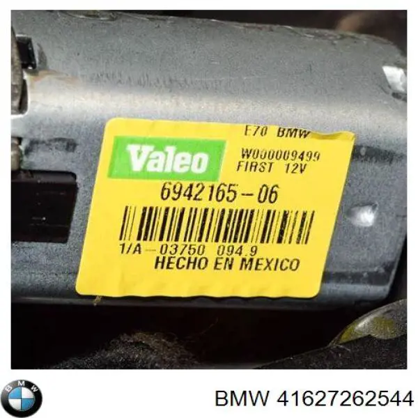 41627262544 BMW Porta traseira (3ª/5ª porta-malas (tampa de alcapão)